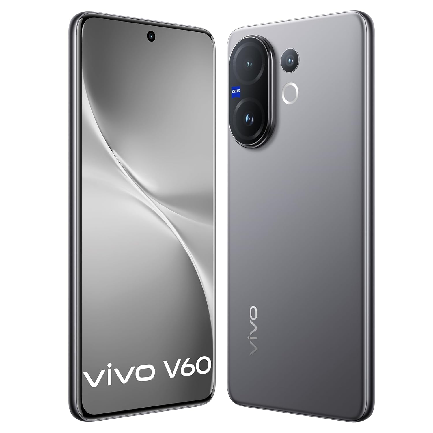 Vivo V60 5G (Mist Gray, 8GB RAM, 128GB Storage) with No Cost EMI/Additional Exchange Offers