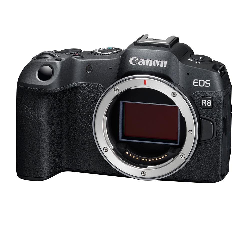 Canon EOS R8 Smartchoice Full-Frame 24.2 MP Mirrorless Camera Body | 4K Full HD Video Recording | (Black)