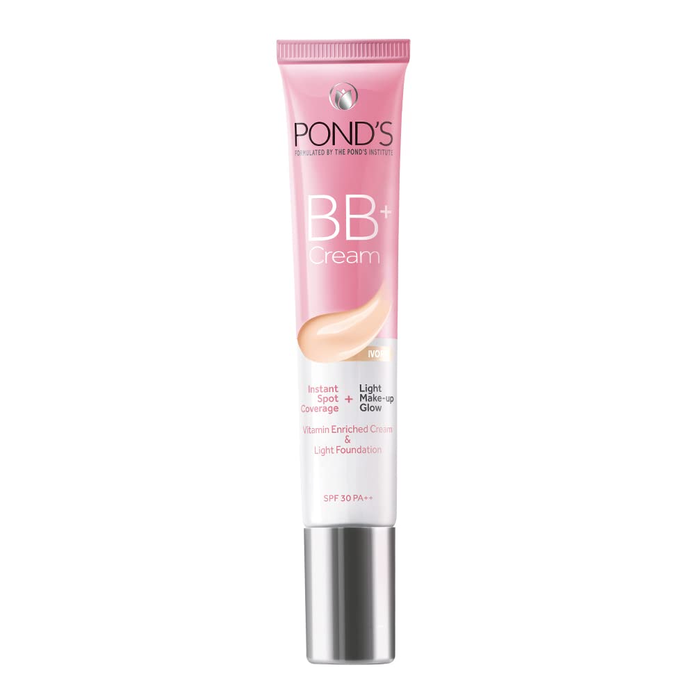 POND&#039;S BB+ Cream|| Instant Spot Coverage + Light Make-up Glow|| Ivory 18g