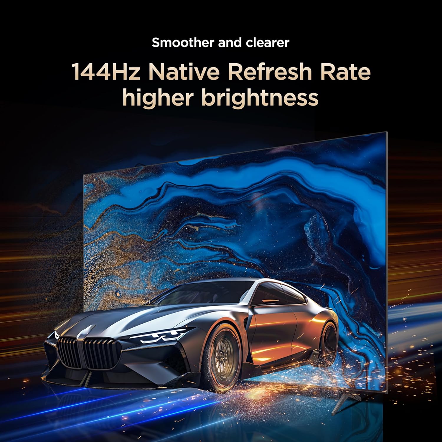 TCL 139 cm (55 inches) 4K UHD Smart QD-Mini LED Google TV 55Q6C