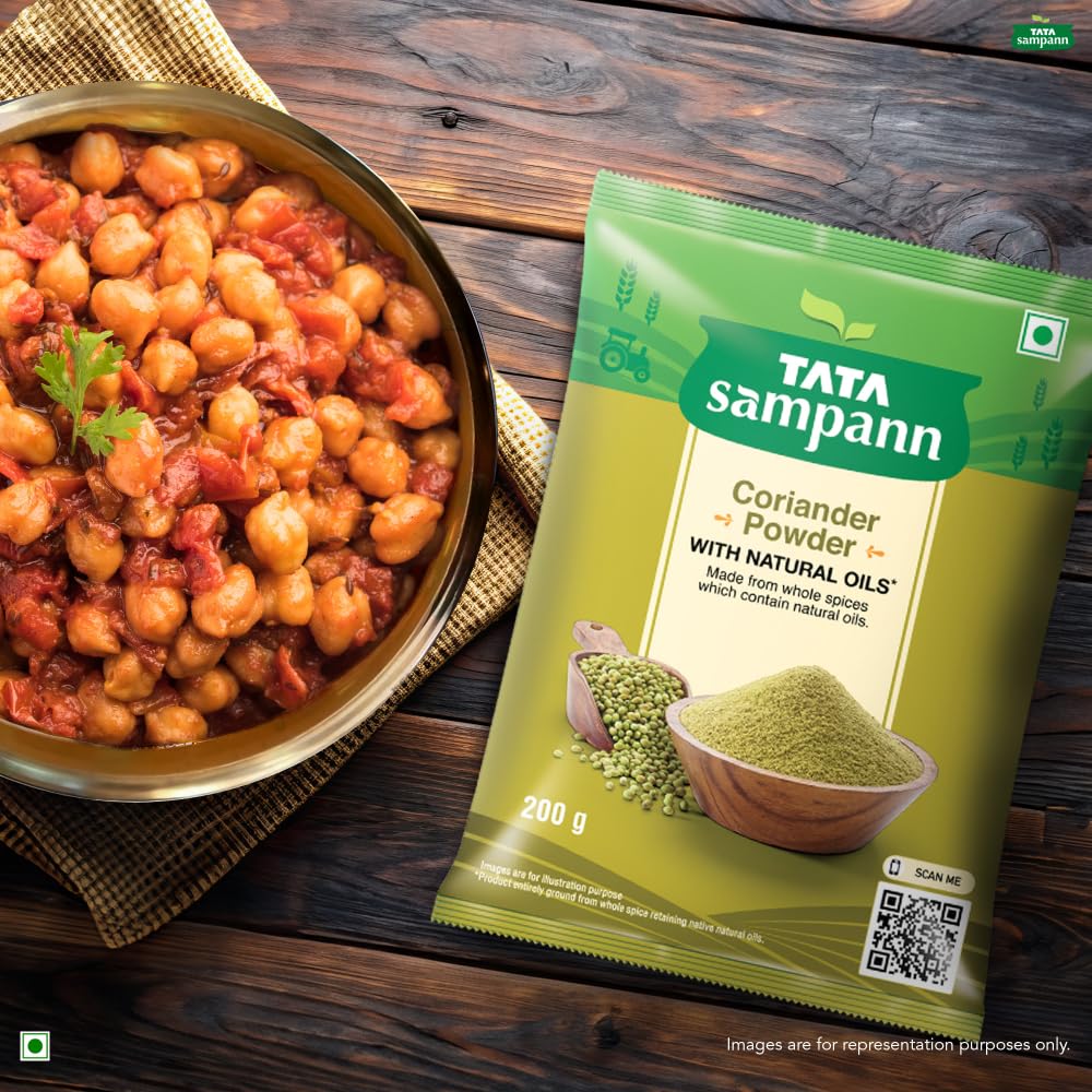 Tata Sampann Coriander Powder With Natural Oils, 500g, Dhania Powder