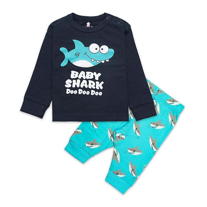 Real Basics Cotton Clothing Sets for Baby Boys girls - Unisex Clothing sets Full Sleeve T-shirt Pant
