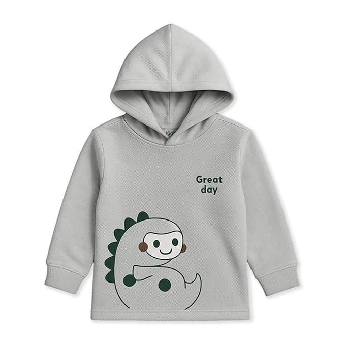 Kidbea® Premium Organic Cotton Unisex Baby Winterwear Co-ord Set | Soft, Warm &amp; Classy Outfit for Boys &amp; Girls | Warm &amp; Cozy Fit for Infants kids