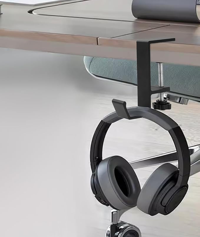 GODSDWARES Headphone Stand for Table, Headphone Stand, Headphone Holder Gaming Room Accessories for Desk for Keys Bags Perfect for Table Organization and Home Use