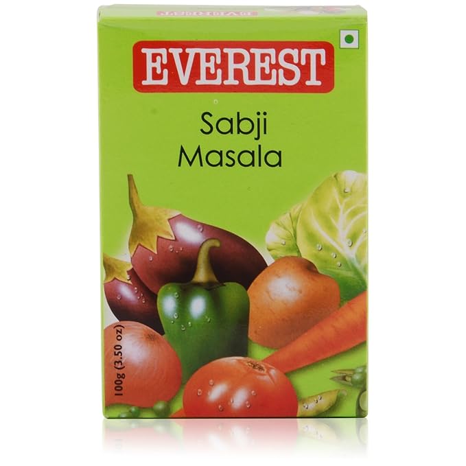 Everest Sabji Masala – 100g | Subtle, Aromatic Blend for Flavourful Vegetable Curries | Balanced Spice Mix for Everyday Indian Sabzi &amp; Home Cooking