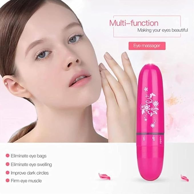 MONARCH BIZCOM IMPEX Mini Electronic Eyes Surrounding Anti-Wrinkle | Unisex Portable Vibration Product| Mini Handy Compact Pen Eye | Stress Buster The Travel-Friendly