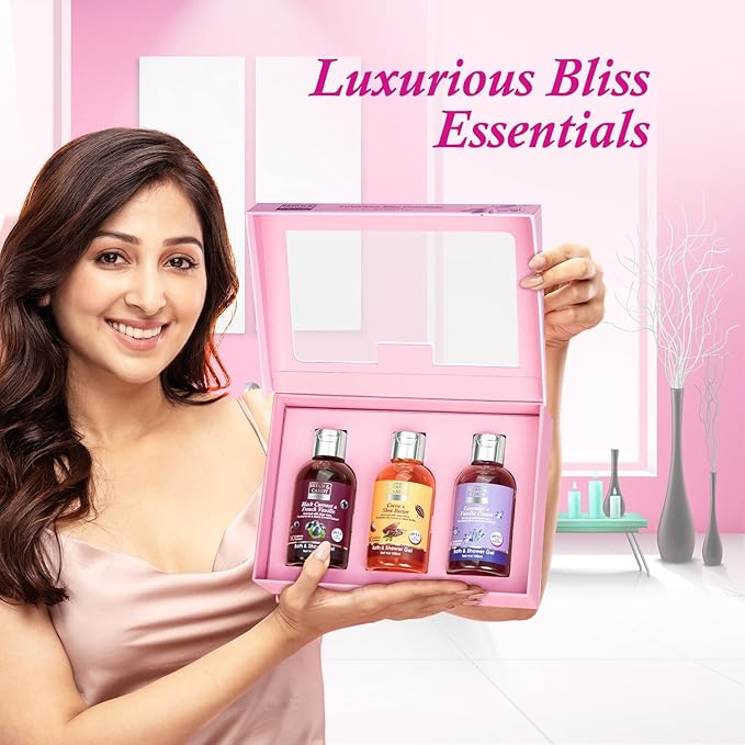 Bryan &amp; Candy Luxurious Bliss Essential Shower Gel Combo Kit Gift Set For Women And Men | Ph5.5 Skin Friendly, Fresh Fragrances |