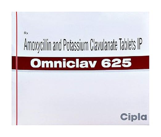 Omniclav 625 - Strip of 6 Tablets