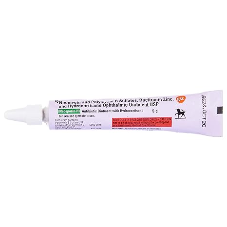 Neosporin-H - Tube of 5 g Antibiotic Ointment