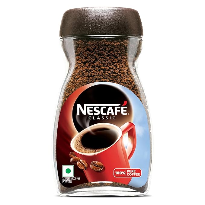 Nescafe Classic Instant Coffee Powder | Great start to your morning | 100% Pure Coffee | 45g Jar
