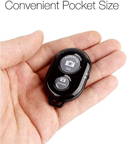 Sounce Shutter Remote Control with Bluetooth Wireless Technology - Create Amazing Photos and Videos Hands-Free - Works with Most Smartphones and Tablets.