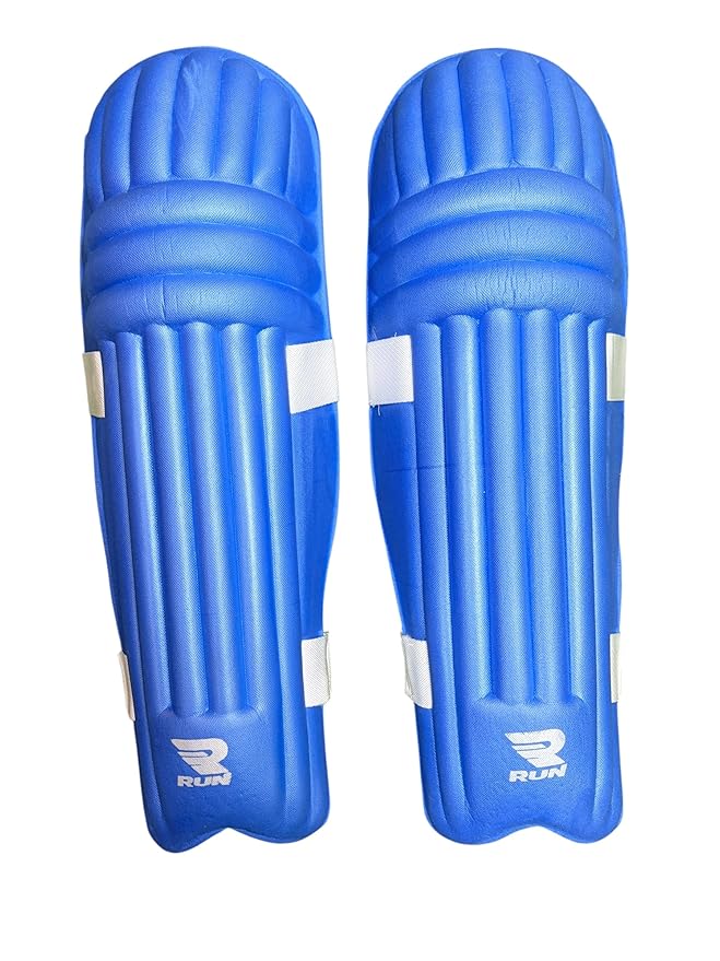 Thermo Plastic Polyurethane (TPU) Corporate Blue Batting Pad | Cricket Equipment Set | Suitable for Tennis Ball Leather Ball Play | Practice, Training Match Use