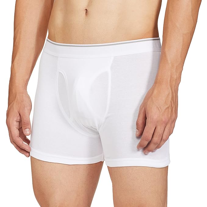 Van Heusen Men Boxer Briefs - 100% Combed Cotton - Anti Bacterial, Colour Fresh, Moisture Wicking